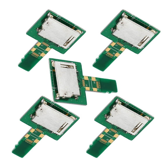 Xiwai 5pcs/lot Micro SD TF Memory Card Kit Male to Standard SD Female Extension Adapter Extender PCBA Reader for Car GPS Phone