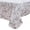 Marble, variant on Heavy Duty Vinyl Tablecloth with Flannel Backing Waterproof Oil-Proof Plastic Table Cloth Stain-Resistant Wipeable Rectangle or Square Table Cover for Indoor and Outdoor (Red Checkered, 54x54 Inch)