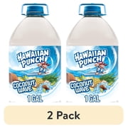(2 pack) Hawaiian Punch Coconut Wave Juice, 1 Gal, Bottle