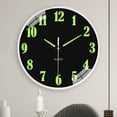 thumbnail image 6 of Msgweeeg Noctilucent Wall Clock 8 Inch Personalized Wall Decoration Silent Home Decor Fashion Glow In Dark Creative Modern Living Room Bedroom Clock, 6 of 7