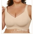 thumbnail image 3 of Daystry Smooth Wireless Bras for Women No Underwire Comfort Seamless Bras Full Coverage Everyday Bra New Upgrade, 3 of 11