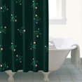 thumbnail image 3 of Ensemble de Rideau de Douche avec Encliquetable, Mignon Trèfle Botanique Chanceux (2) Rideaux de Douche Réutilisables Doublure de Douche, Simple Doublure de Douche en Polyester, 72x72 Pouces, 3 of 4