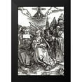 thumbnail image 2 of Durer, Albrecht 11x14 Black Modern Framed Museum Art Print Titled - The Holy Family With Five Angels, 2 of 5