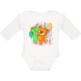 thumbnail image 3 of Inktastic 1st Birthday Teddy Bear Boys or Girls Long Sleeve Baby Bodysuit, 3 of 5