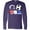 Purple, variant on Inktastic Go, USA- Soccer, Football Long Sleeve T-Shirt