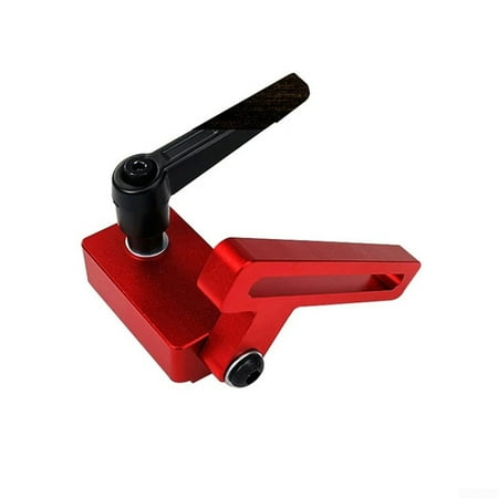 

JSSH Woodworking Chute T-Slot t-track Stop Limiter Miter Aluminum High Accuracy Tool