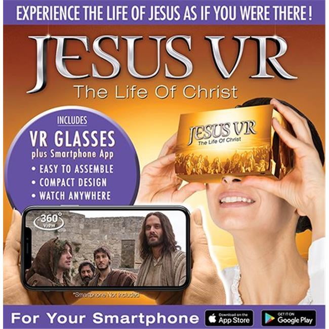 New Day Christian Distributors 159130 Jesus VR the Life of Christ DVD - Virtual Reality