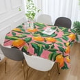 thumbnail image 2 of Yayeee Tablecloths 54" x 54" Rectangle Wrinkle Resistant Party Table Cover, Pink Oranges, 2 of 8