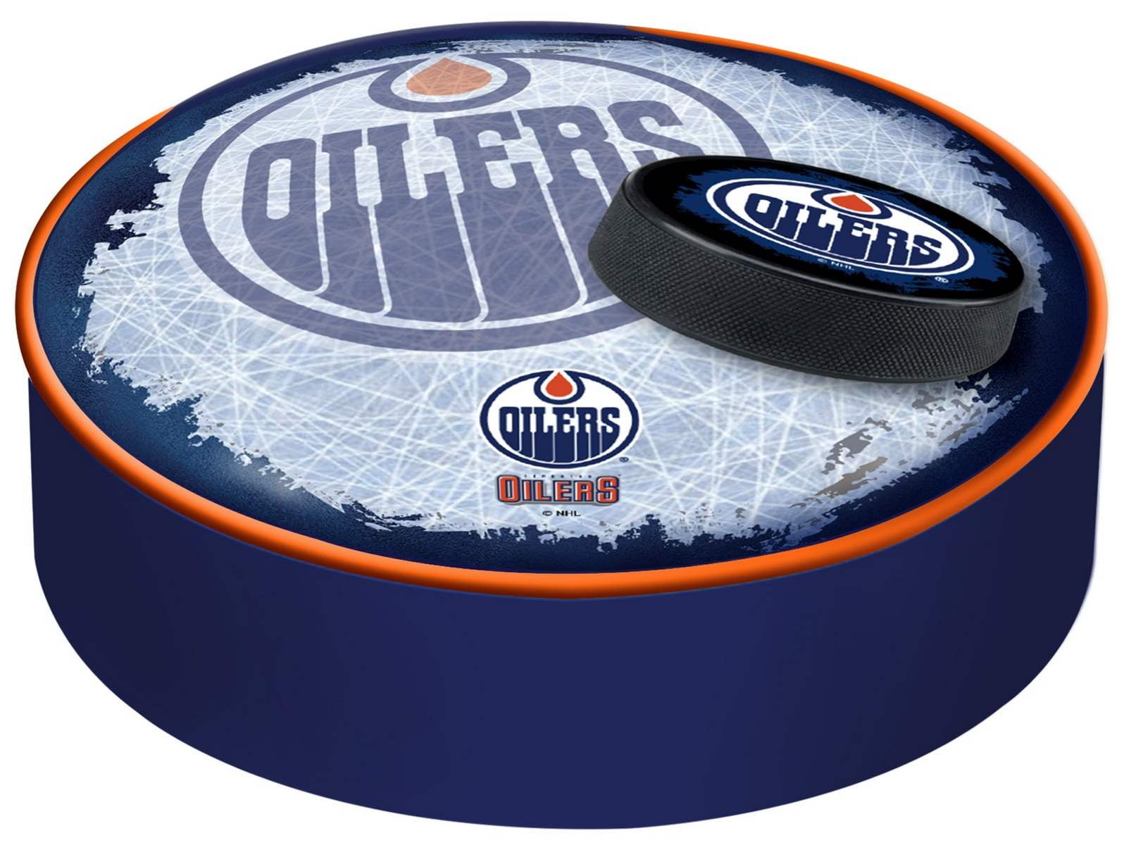 Edmonton Oilers Bar Stool Seat Cover by Holland Covers