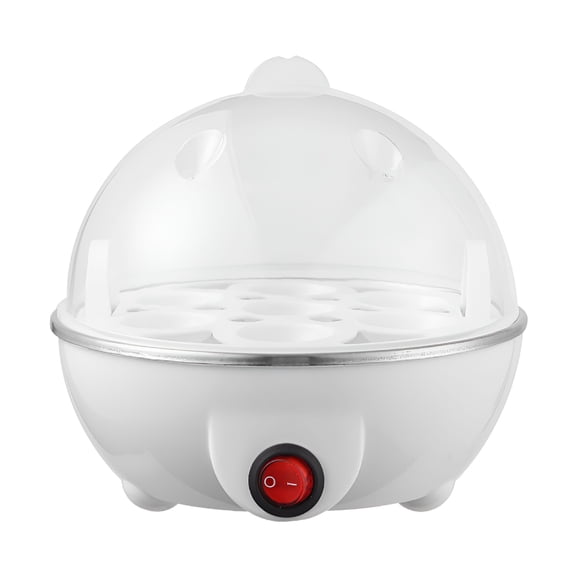 HIBIBUD Egg Cooker,7-Egg Capacity,Electric Egg Cooker for Hard Boiled Eggs,Poached Eggs,Soft,Medium,Hard-Boiled Egg Cooker with Auto Shut-Off,BPA Free for Kitchen Dorm College