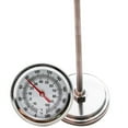 thumbnail image 1 of Compost Thermometer, Stainless Steel,Celsius and Fahrenheit Temperature Dial, 20 inch Stem, 1 of 4