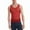 Red, variant on Gvdentm Tank Top for Men Men's Mesh Fishnet Muscle Top See Through Shirts Fitted Crew Neck Tee Clubwear Black M