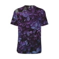 thumbnail image 3 of Rocae Lilac for Breathable Men's Baseball T-Shirt Fashionable Casual Baseball Jersey, Moisture-wicking Sportswear X-Large, 3 of 9