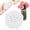 White, variant on Reusable Stretch Silicone Flower Grid for Flowers, 80 x 80 x 40 mm Flexible Vase Stem Holder, Fits Round and Square Openings for Home Decor