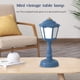 thumbnail image 4 of Mini lámpara de mesa vintage Lámpara de noche retro con atenuación de tres velocidades USB (Azul), 4 of 5