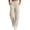 Beige, variant on Trousers Pants For Women Fashion Women Casual High Waist Loose Pocket Straight Solid Long Pants White S