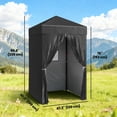 thumbnail image 3 of Outsunny Abri à Déploiement Rapide Compact 4 X 4 Pi, Auvent d'Intimité Portable UPF50+, 3 of 10