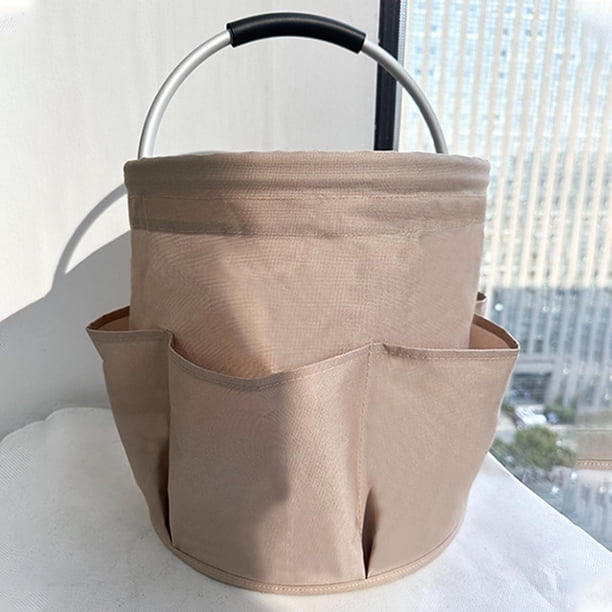 Cesta de picnic grande con múltiples bolsillos, neceser para viajes, excursiones de un día, jardinería Cola Cesta de picnic