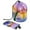 Multicolor 2, variant on PhooArto Drawstring Cosmetic Bag, Barrel Shaped Portable Travel Makeup Bags, Ravens and Colors Dream Catcher Large Capacity Waterproof Multifunctional Bucket Toiletry Bag