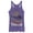 Purple Heather, variant on Women's Lost Gods Desert Landscape  Racerback Tank Top Black Heather Large