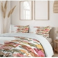 thumbnail image 6 of Ambesonne Nautical Duvet Cover Sets, Flock Facing Others, 2-Queen, Multicolor, 6 of 7