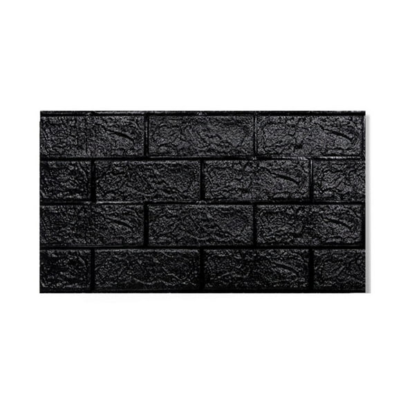 3D Wall Panels Peel and Stick Foam Wallpaper White Brick 3D Wallpaper Stick and Peel Self Adhesive Waterproof Foam Faux Brick Paneling Decorative Wallpaper Bedroom, Kitchen, Fireplace(10PCS)