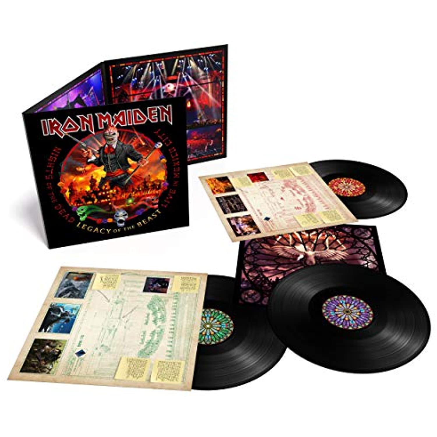 米3LP Iron Maiden Nights Of The Dead, Legacy Of The Beast: Live In Me 4050538625707 BMG 未開封 /00920 Iron Maiden - Night Of The Dead, Legacy Of The Beast: Live