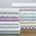 thumbnail image 2 of pointehaven 200 thread count percale print & solid sheet set, 2 of 5
