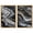 Gold Frame, variant on Ethereal Blooms Duo Canvas Print Sage Gold Wall Art Set by Art Remedy, Gallery Wrapped, 36 x 54