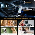 thumbnail image 3 of czcpp-360° Adjustable Vacuum Magnetic Suction Car Phone Holder, Swivel Locking Vacuum Phone Mount, Suction Cup Magnetic Cell Phone Holder Compatible with iPhone 16 Pro Max, Black, 3 of 4