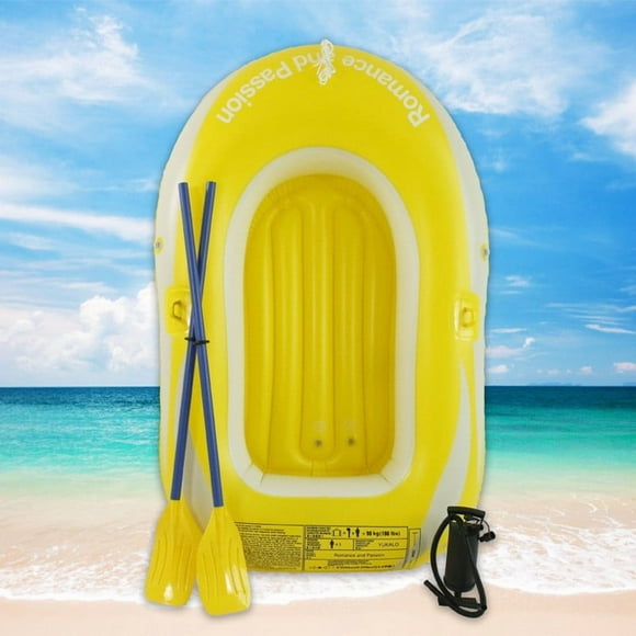 Heavy-Duty Inflatable Solo Watercraft: All-Age Fishing Kayak for Kids & Adults – Green Bareboat Design for Outdoor Aquatic Adventures, Durable Rubber Dinghy for Recreational Sports & Safe Paddling