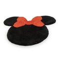 thumbnail image 3 of Minnie Mouse Tufted Rug, 29" x 29", Cotton, Black, Disney, 3 of 6