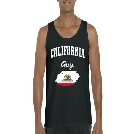 California Guy Men Ultra Cotton Tank Top (Best Tank Tops For Guys)