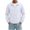 #White, variant on Fanshiluo Men's Collared Snap Button Long Sleeve Jacket, Lightweight Windbreaker with Drawstring Hem and Pockets for Men,L,Big and Tall Men