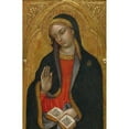 thumbnail image 2 of Taddeo di Bartolo 17x24 Gold Ornate Framed and Double Matted Museum Art Print Titled - The Virgin Announced, 2 of 4