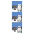 thumbnail image 5 of braveheart sous-Vêtements pour Hommes Respirants et Fiables Réutilisables pour Incontinence Culottes Lavables Pantalon 100CC Gris Clair LL 3Ensemble, 5 of 5