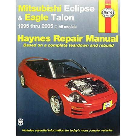 Haynes Repair Manuals Mitsubishi Eclipse Amp Eagle Talon 95