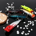 thumbnail image 1 of Lot 5pcs Leurres de Pêche au Popper Appâts Crankbaits Bass S'Attaquer à Leurre de Poisson à Vairons, 1 of 7