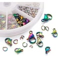 thumbnail image 3 of Pandahall 6 Colors Jewelry Finding Kits with 5mm Open Jump Rings & 12x6mm Lobster Claw Clasp for DIY Bracelet Necklace Jewelry Making, 3 of 5