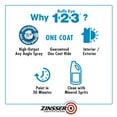 thumbnail image 5 of White, Zinsser Bulls Eye 1-2-3 Water-Based Primer Spray -2008, 13 oz, 5 of 8