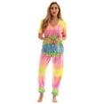 thumbnail image 1 of Just Love 100% Cotton Women Sleepwear Short Sleeve Pajama Sets 6898-10487-XL (1X, Tie Dye Rainbow), 1 of 3