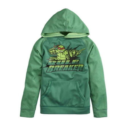 Teenage Mutant Ninja Turtles Boys Rule Breaker Raphael Pullover Hoodie