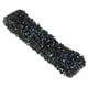 thumbnail image 2 of Aigend Cinta de diamante, rollo de envoltura de malla de diamante, cinta de diamantes de imitación de cristal brillante, decoración de boda(Color AB negro + azul), 2 of 5