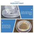 thumbnail image 4 of LEEYNEER Anneau de Parasol de Table en Silicone pour Patio Extérieur Transparent, 4 of 6