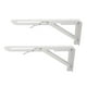 thumbnail image 5 of Soporte de Estante Plegable, Soporte de Estantería Flotante 34 cm/13.39 Pulgadas de Óxido resistente a Los Rasguiones 2pcs para Bote para RV, 5 of 7