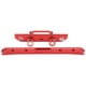 thumbnail image 3 of Juego de parachoques delantero y trasero de aluminio RC para piezas de actualización de coche Axial SCX24 90081 1/24 RCRojo, 3 of 10