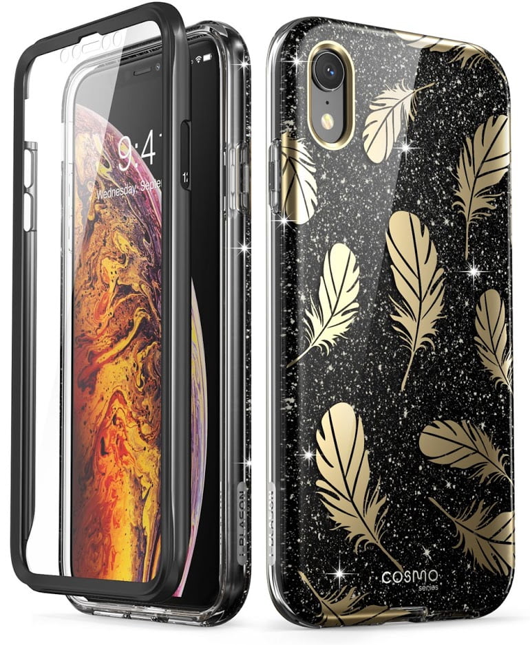 iPhone XR Case, [Scratch Resistant] iBlason [Cosmo] FullBody Bling