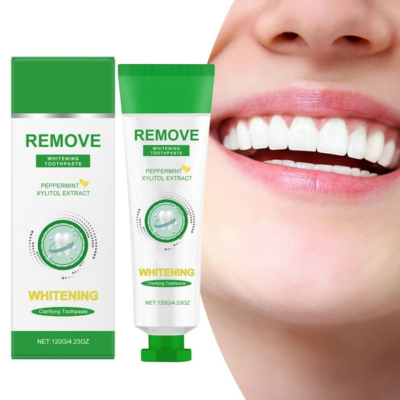 Awwp Toothpaste Whitening Toothpaste Gum Tooth Stains and Freshens Breath Tooth Decay Cleans Teeth 120G Prevent Tooth Decay Green