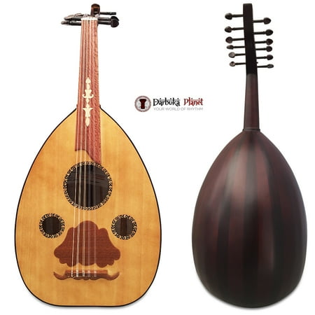 El-Masry The Egyptian Spirit Professional Egyptian Oud + Professional Case-Cat#M9