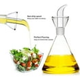thumbnail image 2 of HAIZEEN 16 oz / 480 ml Glass All-Purpose Cruet, Glass Oil Decanter and Cruet (Cone-16 oz, Smooth surface), 2 of 10